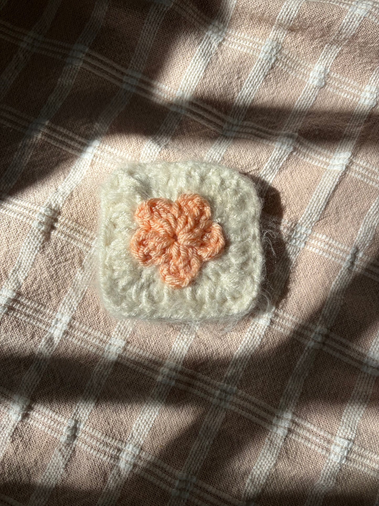 Crochet Personalized ornament flower