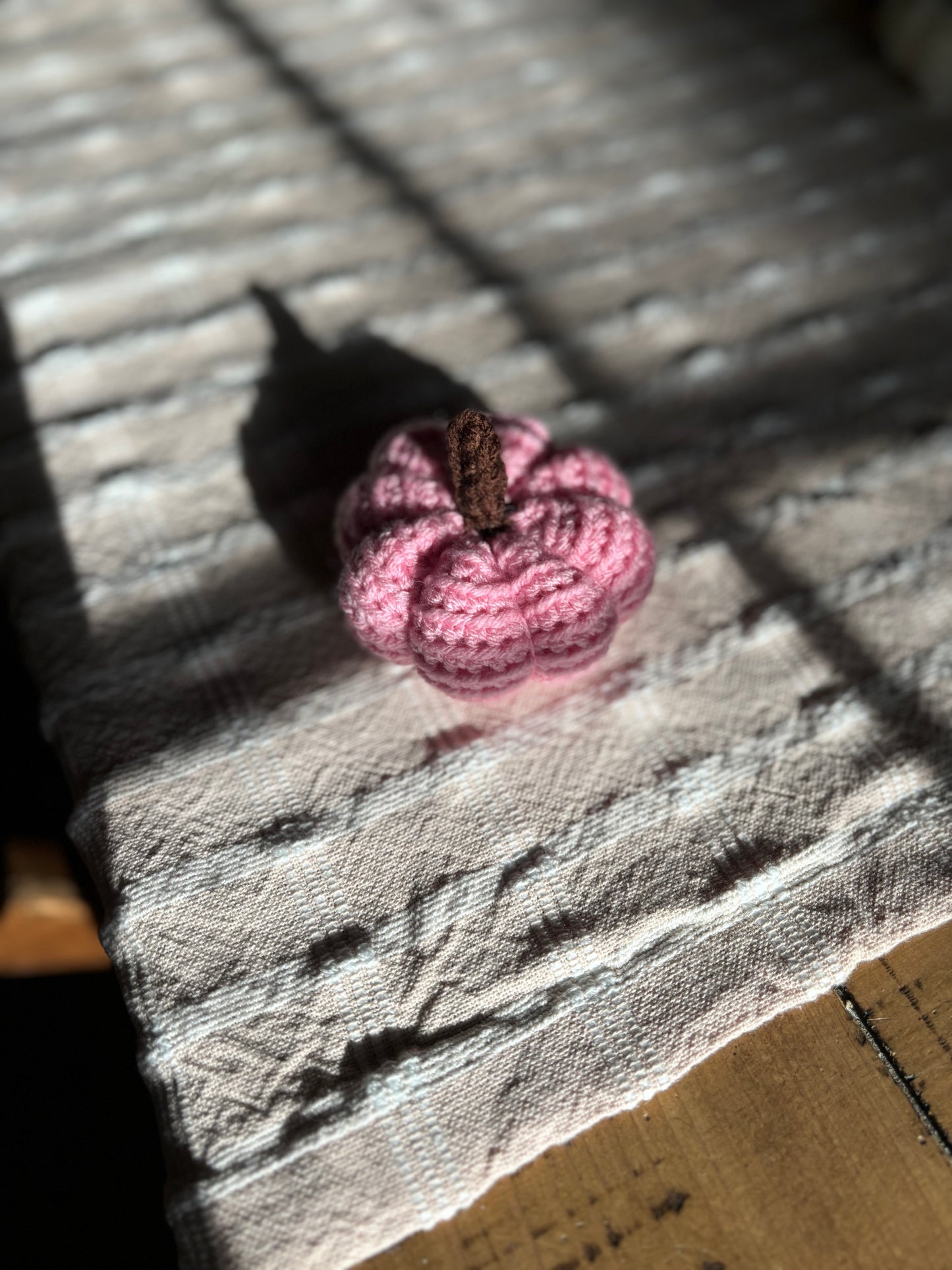 Crochet pumpkins