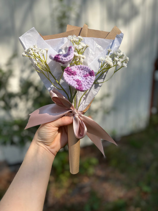 Crochet “September” Birth Flower Morning Glory