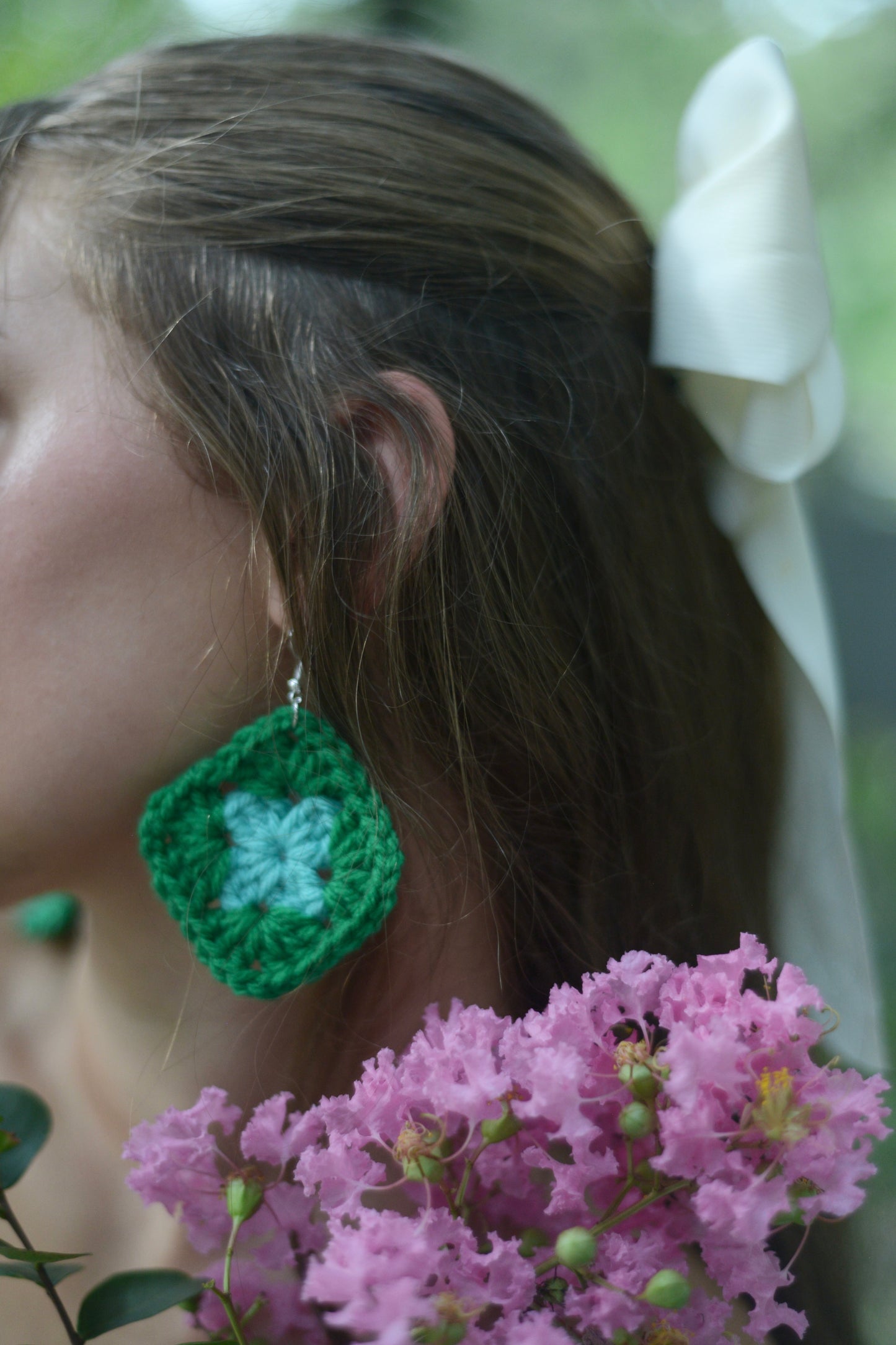 "Willow" Crochet Earrings