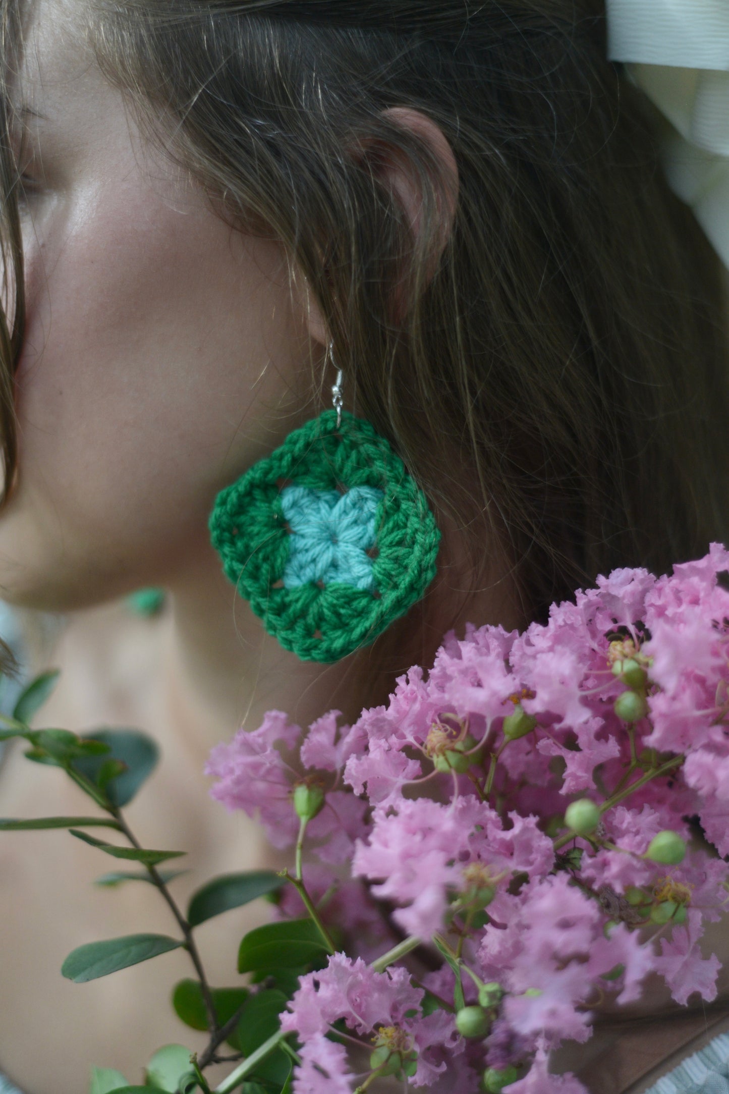 "Willow" Crochet Earrings