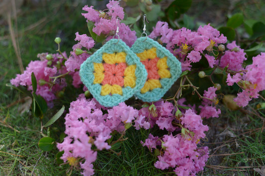 "Cruel Summer" Crochet Earrings