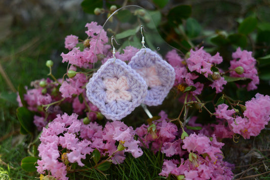 "Speak Now" Crochet Earrings