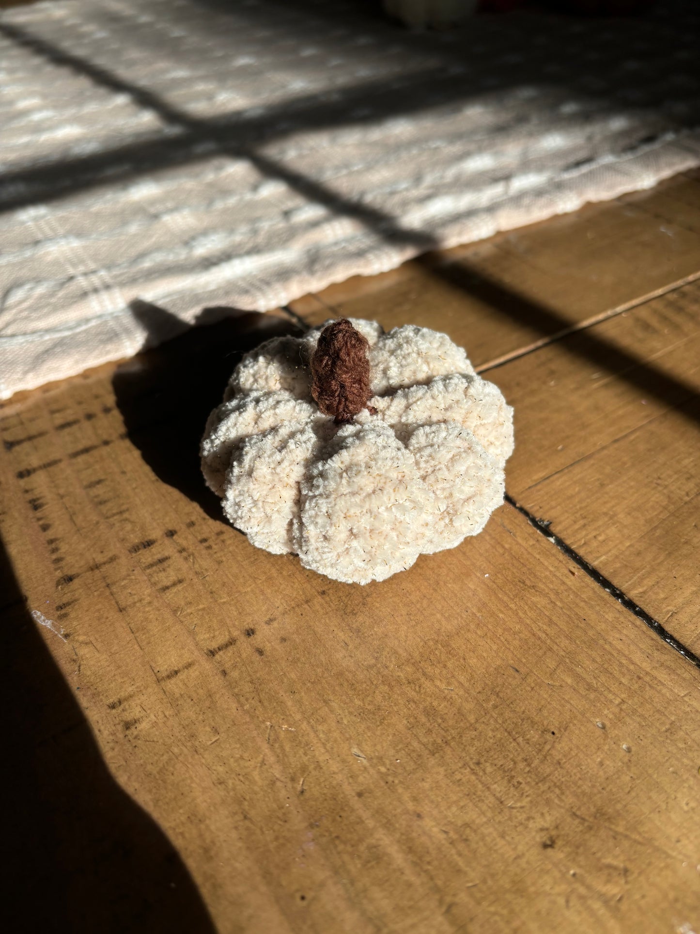 Crochet pumpkins